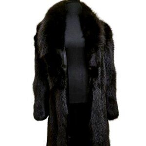 Black Mink Coat